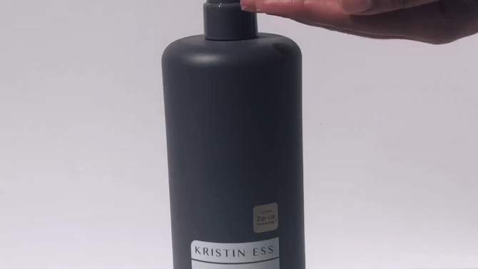 Kristin Ess One Purple Shampoo Toning for Blonde Hair, Neutralizes Brass and Sulfate Free - 33.8 fl oz, 2 of 5, play video