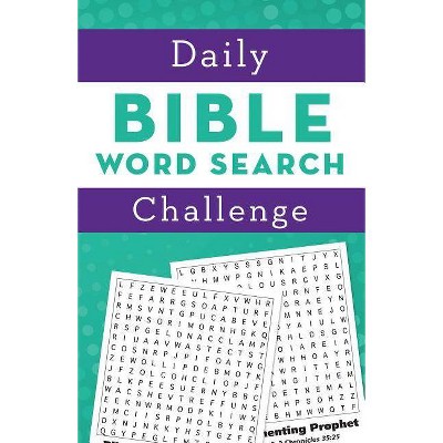 Daily Bible Word Search Challenge - by  Compiled by Barbour Staff (Paperback)