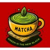 Matcha Teacup Green Is The New Black Men's Crew Neck Short Sleeve Shirt - 2 of 2