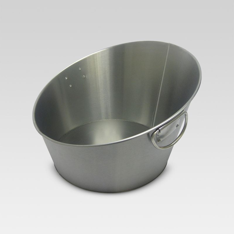 10.5L Stainless Steel Angled Beverage Tub - Threshold&#8482;, 1 of 2