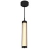 CWI Lighting Neva 3 in LED Integrated Black Pendant - 3 of 4