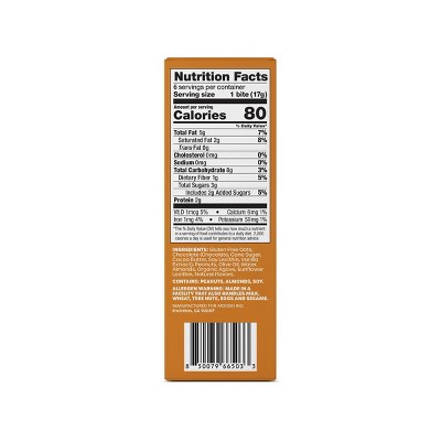 Mooski Overnight Oat Bites Peanut Butter - 3.6oz/6ct