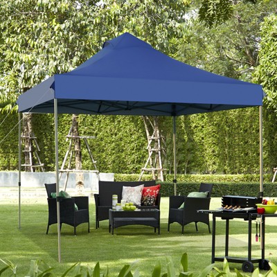 Tangkula 10 X 10 Pop Up Canopy Tent Easy Set up Outdoor Tent