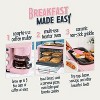 Nostalgia 3-in-1 Retro Breakfast Station - Includes 5 Cup Coffee Maker, Non-Stick Ceramic Griddle, and 4-Slice Toaster Oven - 3 of 4