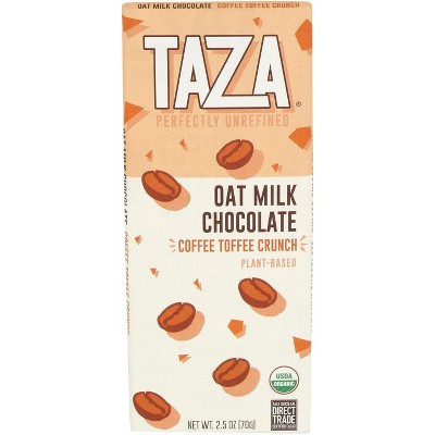 Taza Chocolate - Bar - Organic Coffee Toffee Crunch - Case of 10 - 2.5 oz
