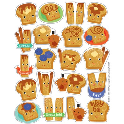 Eureka Cinnamon Scented Stickers, Pack of 80 (Pack of 6)