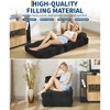 GustoWave Folding Sofa Bed, Convertible Sleeper Chair with Pillow Comfy Mattress with Back Support, Portable Fold Out Chair Bed - 4 of 4