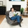 Big Joe Roma Bean Bag Chair for Lounging and Gaming, Multiple Fabrics, All Ages - 2 of 4