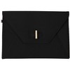 Pavilion Gift Company - Valerie Black - 10.5" x 0.5" x 7.5" Oversized Clutch - Handbags - 4 of 4