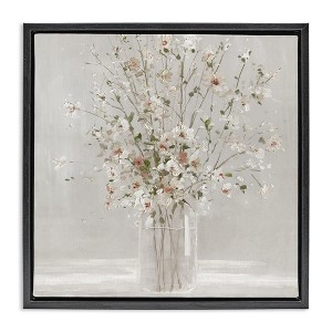 Stupell Industries Neutral Flower Vase Arrangement, 25" x 25" - 1 of 4