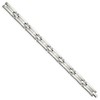 Black Bow Jewelry Men's 8.5mm Stainless Steel Multi Finish Bracelet, 8.5 Inch - 2 of 4