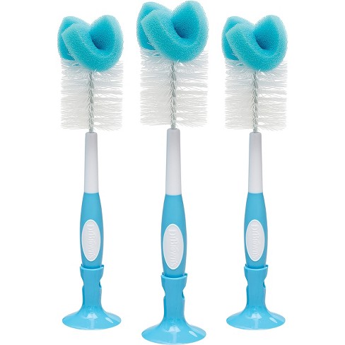 4 Pieces Cleaning Brush Small Scrub Brush for Cleaning Bottle Sink