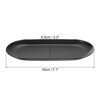 Unique Bargains Stainless Steel Cosmetics Candles Dessert Decorative Trays 2 Pcs - 2 of 4