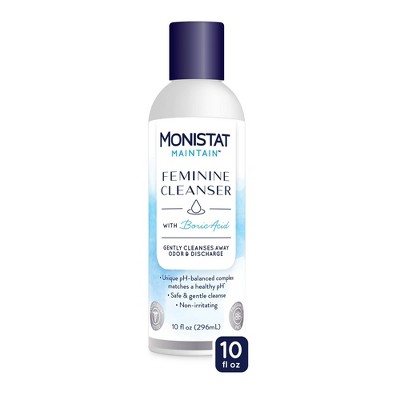 Monistat Maintain Feminine Cleanser with Boric Acid - 10 fl oz