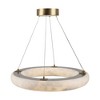 Artcraft Lighting Camila 1 - Light Chandelier in  Brushed Brass - 4 of 4