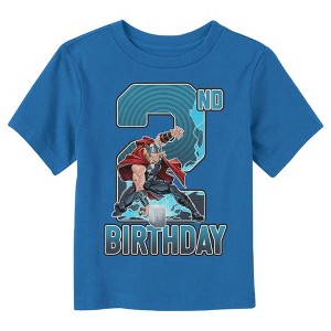 Toddler's Marvel 2nd Birthday Thor T-Shirt - 1 of 3