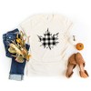 Simply Sage Market Women's Buffalo Plaid Leaf Short Sleeve Graphic Tee - 2 of 2