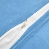 Unique Bargains Plush Decorative Solid Throw Modern Bedroom Pillow Covers 2 Pcs - 4 of 4