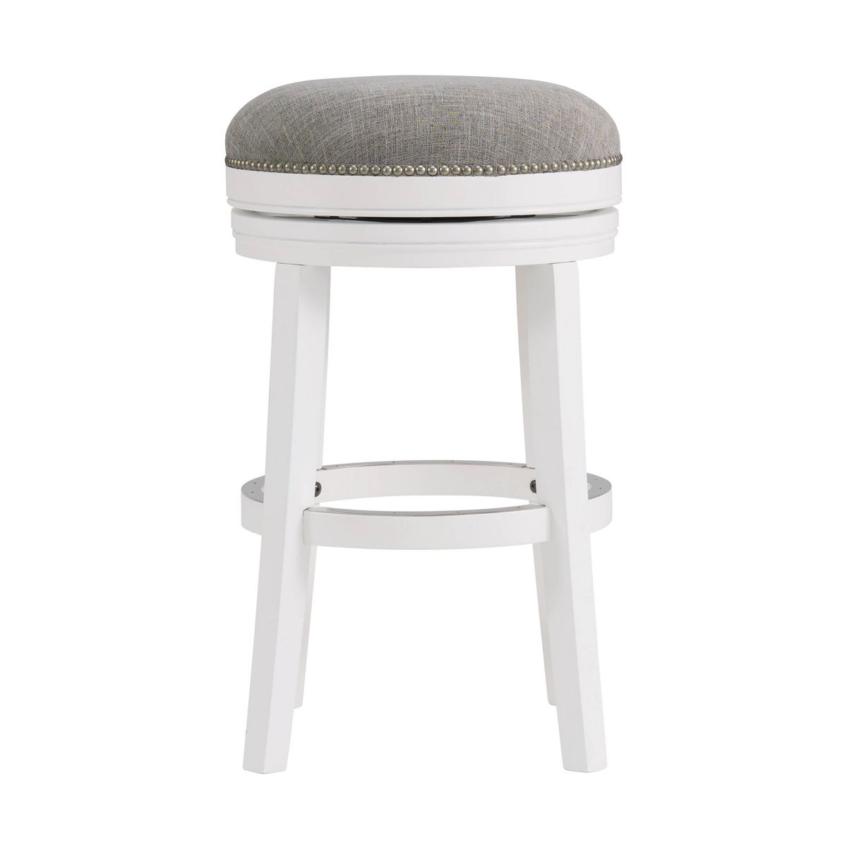Clara Swivel Bar Height Stool - Alaterre Furniture - thumbnail 3
