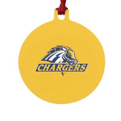 New Haven Secondary Logo Aluminum Holiday Christmas Tree Ornament