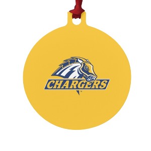 New Haven Secondary Logo Aluminum Holiday Christmas Tree Ornament - 1 of 4