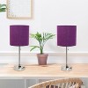 Creekwood Home Contemporary Bedside Table Lamp with Power Outlet - 4 of 4