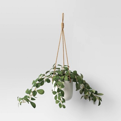 9&#34; Hanging Monstera Artificial Plant - Threshold&#8482;