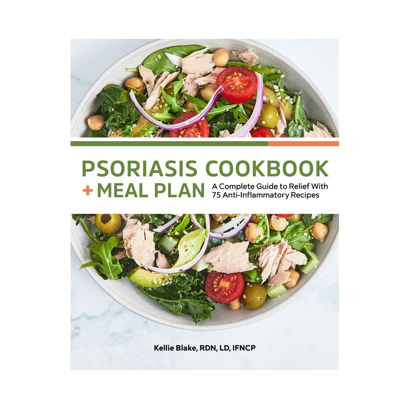 Psoriasis Cookbook + Meal Plan - by  Kellie Blake (Paperback), 1 of 2