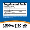 Nutricost Betaine Anhydrous Capsules 1500mg, 60 Servings - Gluten Free, Non-GMO, 750mg Per Cap, 120 Capsules - 2 of 4