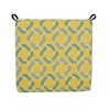 Blazing Needles, 20-inch by 19-inch Patterned Outdoor Chair Cushions (Set of 4) - 2 of 2