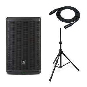 JBL Professional EON715 Powered Bluetooth PA Loudspeaker with Stand and Cable - 1 of 3