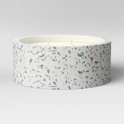 Photo 1 of 14.5oz Terrazzo Candle White - Project 62