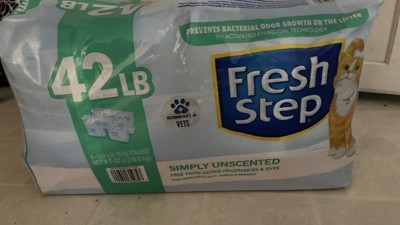 Fresh Step Simply Unscented Litter Clumping Cat Litter 25lbs Target