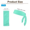 Unique Bargains Polyester Elastic Running Sports Workout Head Ties Sweatbands 3 Pcs - 2 of 3