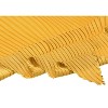 Allegra K Women's Solid Color Bandana Pleated Rhombus Head Scarf Wraps Scarves Neckerchief 1 Pc - 4 of 4