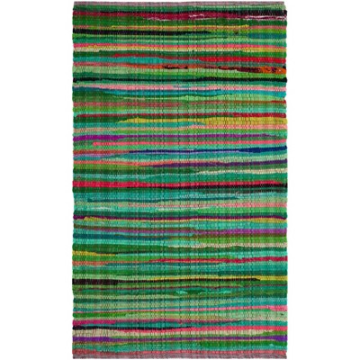 Rag Area Rug RAR240 Hand Woven Area Rug  - Safavieh