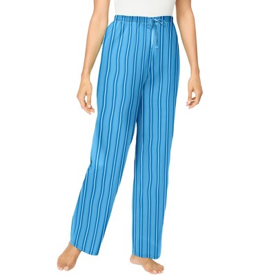 Dreams & Co. Plus Size Woven Sleep Pant