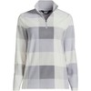 Lands' End Women's Anyweather Fleece Quarter Zip Pullover - 3 of 4