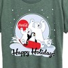 Women's - Coca-Cola - Happy Holiday Sled Short Sleeve Graphic T-Shirt - 2 of 4