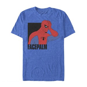 Men's Marvel Spider-Man Facepalm T-Shirt - 1 of 4