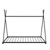 CAVINAS Floor Bed Twin Size Modern Tent-Shaped Metal Bed Frame with Slats and Triangle Structure for Bedroom - 4 of 4