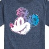 Men's - Disney - Mickey Floral Logo Short Sleeve Graphic T-Shirt - 2 of 4
