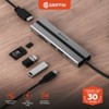 Griffin 6-in-1 USB-C 4K Multi Hub with 100W PD, HDMI, USB-A, SD/TF Card Readers - 2 of 4