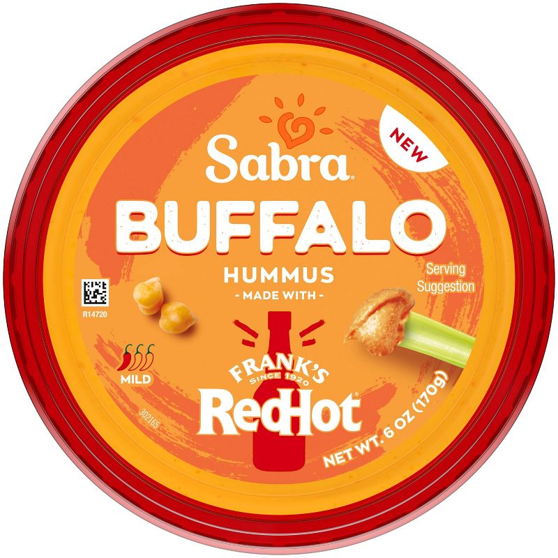 Sabra Buffalo Hummus - 6oz, 1 of 8
