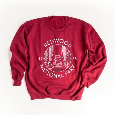 Simply Sage Market Women's Graphic Sweatshirt Redwood National Park
