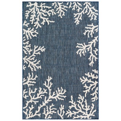 Liora Manne Carmel  Indoor/Outdoor Rug  Navy..