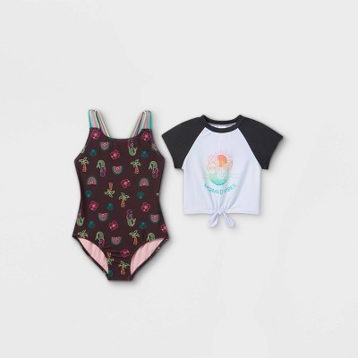 one piece swimsuit set