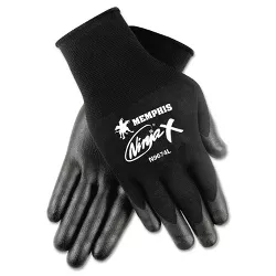 Memphis Ninja x Bi-Polymer Coated Gloves Small Black Pair N9674S