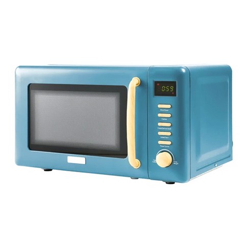 Haden Dorchester 700w Over The Range Compact Home Kitchen Microwave With  Turntable, 5 Power Levels, And 60 Minute Digital Timer, Stone Blue : Target