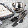 All-Clad 3 Piece Stainless Steel  Mixing Bowl Set, Silver - 3 of 4